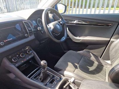 Used Skoda Karoq SE L 108 HP (79 kW) 2021 Blue SUV