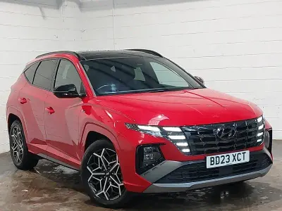 Used Hyundai Tucson N Line 230 HP (169 kW) 2023 Red SUV