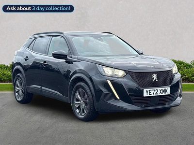 Black Used 2022 Peugeot 2008 Active+ SUV | £12,419 (Fair price)