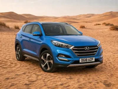 Używany Hyundai Tucson Edition 177 KM (130 kW) 2018 Niebieski SUV