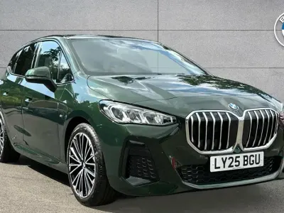 Used BMW 220 Active Tourer M Sport 168 HP (123 kW) 2025 Green MPV