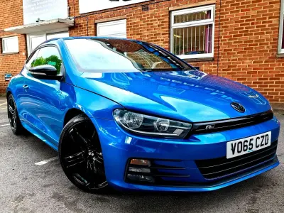 Used VW Scirocco R-line BlueMotion 2015 Blue Coupe