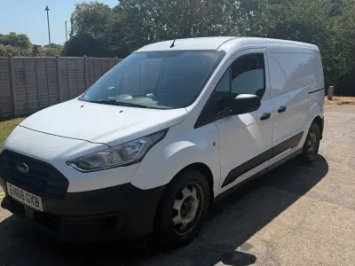 Used Ford Transit 100 HP (73 kW) 2019 White Van