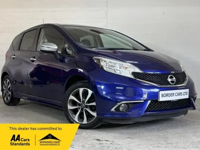 Used Nissan Note N-TEC 80 HP (58 kW) 2015 Blue Hatchback