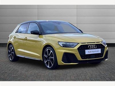 Used Audi A1 Black Edition 95 HP (69 kW) 2022 Yellow SUV
