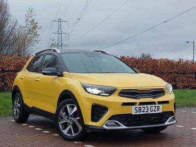 Yellow Used 2023 Kia Stonic GT-Line S SUV | £16,698 (A bit pricey)