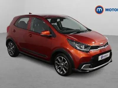 Used Kia Picanto X-Line 67 HP (49 kW) 2022 Orange Hatchback