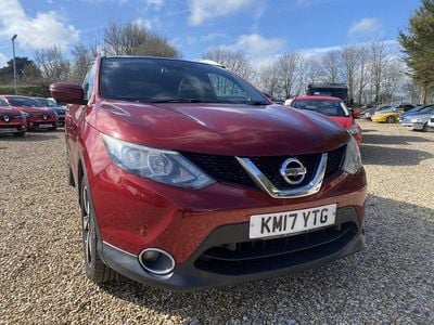 Used Nissan Qashqai N-Vision 2017 Red SUV
