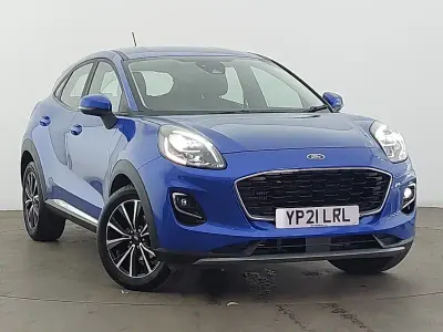 Used Ford Puma Titanium 125 HP (91 kW) 2021 Blue SUV