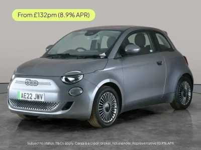 Used Fiat 500e Icon 86 kW (118 HP) 2022 Grey Hatchback