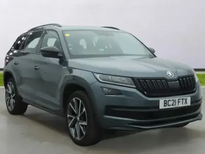 Used Skoda Kodiaq SportLine 150 HP (110 kW) 2021 Grey SUV