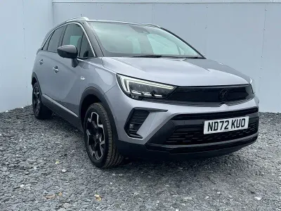 Used Vauxhall Crossland Ultimate 130 HP (95 kW) 2022 Grey SUV
