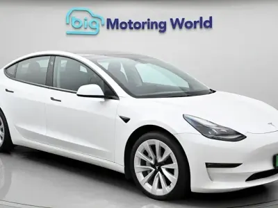 Used Tesla Model 3 Long Range AWD 366 kW (498 HP) 2022 White Sedan