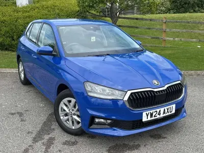 Used Skoda Fabia Comfort 113 HP (83 kW) 2024 Energy blue Hatchback