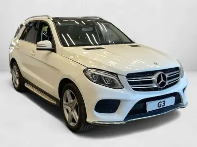 Used Mercedes GLE250 AMG Line Premium 204 HP (150 kW) 2017 White SUV