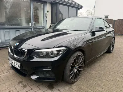 Used BMW 218 M Sport 2018 Black Coupe