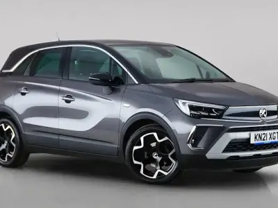 Used Vauxhall Crossland Elite 83 HP (61 kW) 2021 Grey SUV