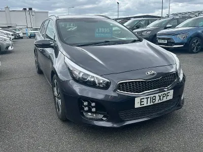 Used Kia Ceed GT-Line 136 HP (100 kW) 2018 Silver Hatchback