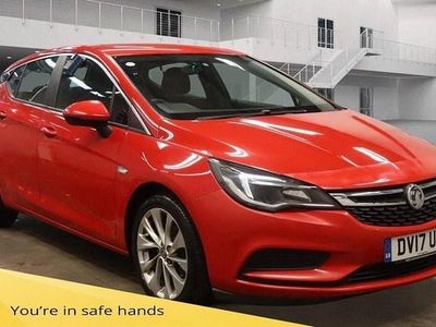 Used Vauxhall Astra Design Edition 110 HP (80 kW) 2017 Red Hatchback