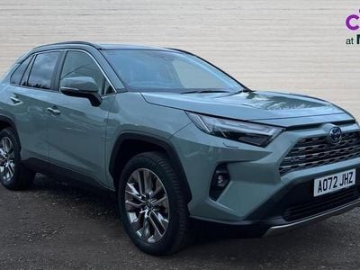 Green Used 2022 Toyota RAV4 Hybrid SUV | £29,050 (Fair price)