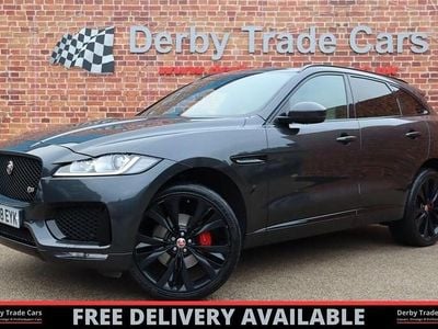Grey Used 2018 Jaguar F-Pace S SUV | £20,490 (Fair price)