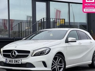 White Used 2018 Mercedes A200 Sport Edition Hatchback | £12,790 (Fair price)