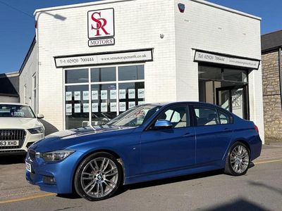 Begagnad BMW 320 M Sport 184 HK (135 kW) 2014 Blå Sedan