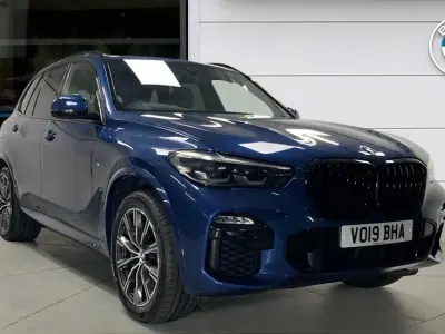 Used BMW X5 M Sport 340 HP (250 kW) 2019 Blue SUV