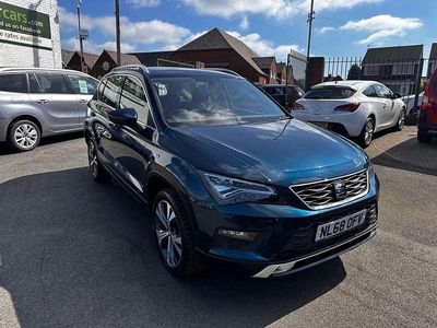 Begagnad Seat Ateca SE Technology 115 HK (84 kW) 2018 Blå SUV