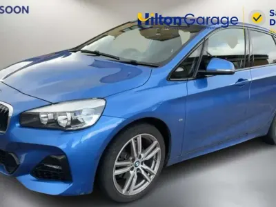 Begagnad BMW 218 M Sport 2018 Blå Halvkombi