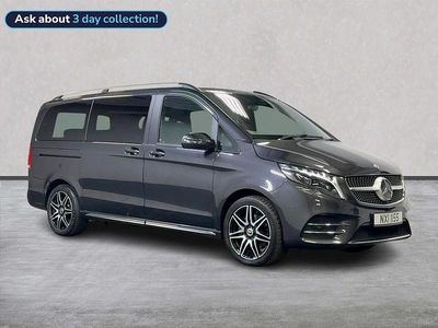 Grey Used 2023 Mercedes V300 AMG line MPV | £55,999 (Fair price)