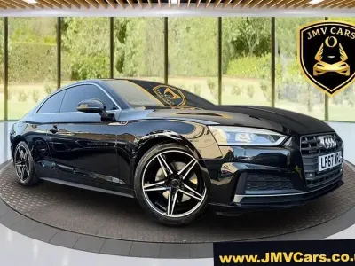 Used Audi A5 S-Line 286 HP (210 kW) 2018 Black Coupe