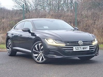 Black Used 2021 VW Arteon R-line Hatchback | £24,498 (Expensive)