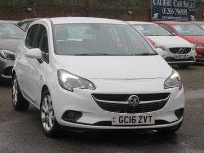 Used Vauxhall Corsa 75 HP (55 kW) 2016 White Hatchback