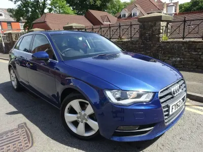 Used Audi A3 Sportback Sport 2013 Blue Hatchback
