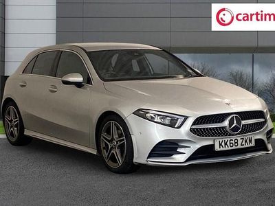 Used Mercedes A180 AMG line 116 HP (85 kW) 2019 Silver Hatchback
