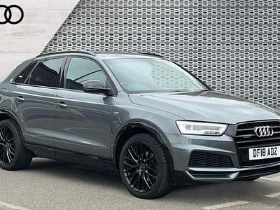 Used Audi Q3 Black Edition 180 HP (132 kW) 2018 Grey SUV
