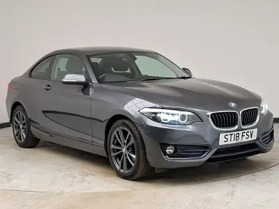 Used BMW 218 Sport Line 150 HP (110 kW) 2018 Grey Coupe