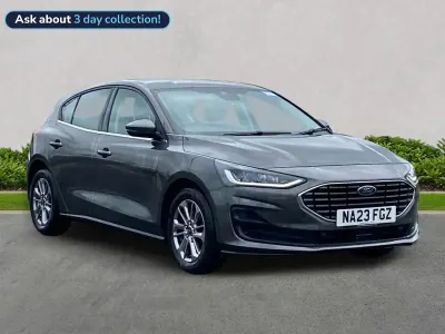 Used Ford Focus Titanium 125 HP (91 kW) 2023 Grey Hatchback