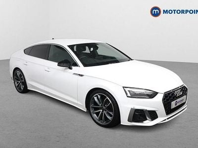 Used Audi A5 S-Line 2023 White Hatchback