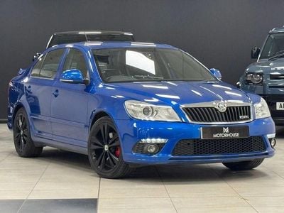 Used Skoda Octavia vRS 170 HP (125 kW) 2012 Blue Hatchback
