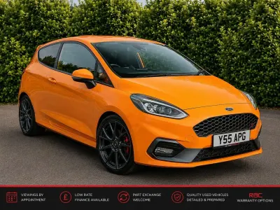 Used Ford Fiesta Performance Edition 200 HP (147 kW) 2019 Orange Hatchback