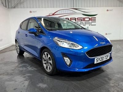 Used Ford Fiesta Trend 95 HP (69 kW) 2020 Blue Hatchback