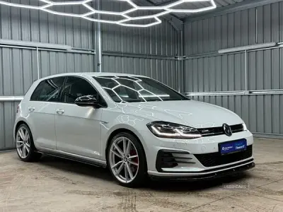 Used VW Golf VII GTD 184 HP (135 kW) 2017 White Hatchback