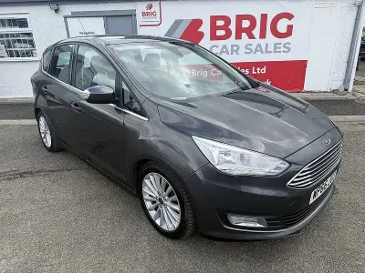 Second-hand Ford C-MAX Titanium 120 CP (88 kW) 2017 Gri Monovolum