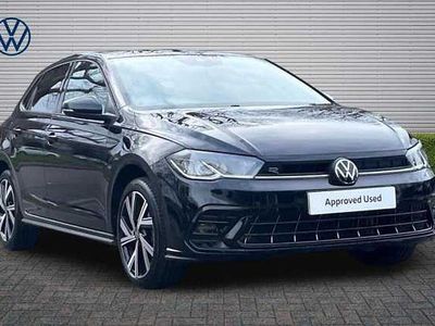 Used VW Polo R-line 95 HP (69 kW) 2023 Black Hatchback
