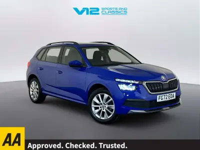 Usado Skoda Kamiq SE 110 HP (80 kW) 2022 Azul SUV