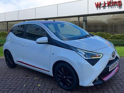 White Used 2018 Toyota Aygo x-press Hatchback | £7,795 (Fair price)