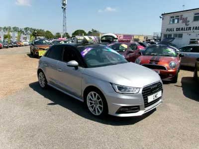 Used Audi A1 Sportback S-Line 125 HP (91 kW) 2015 Silver Hatchback