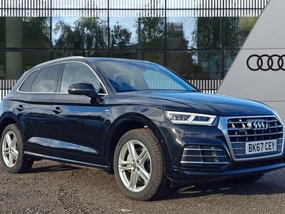 Black Used 2017 Audi Q5 S-Line SUV | £18,990 (Fair price)